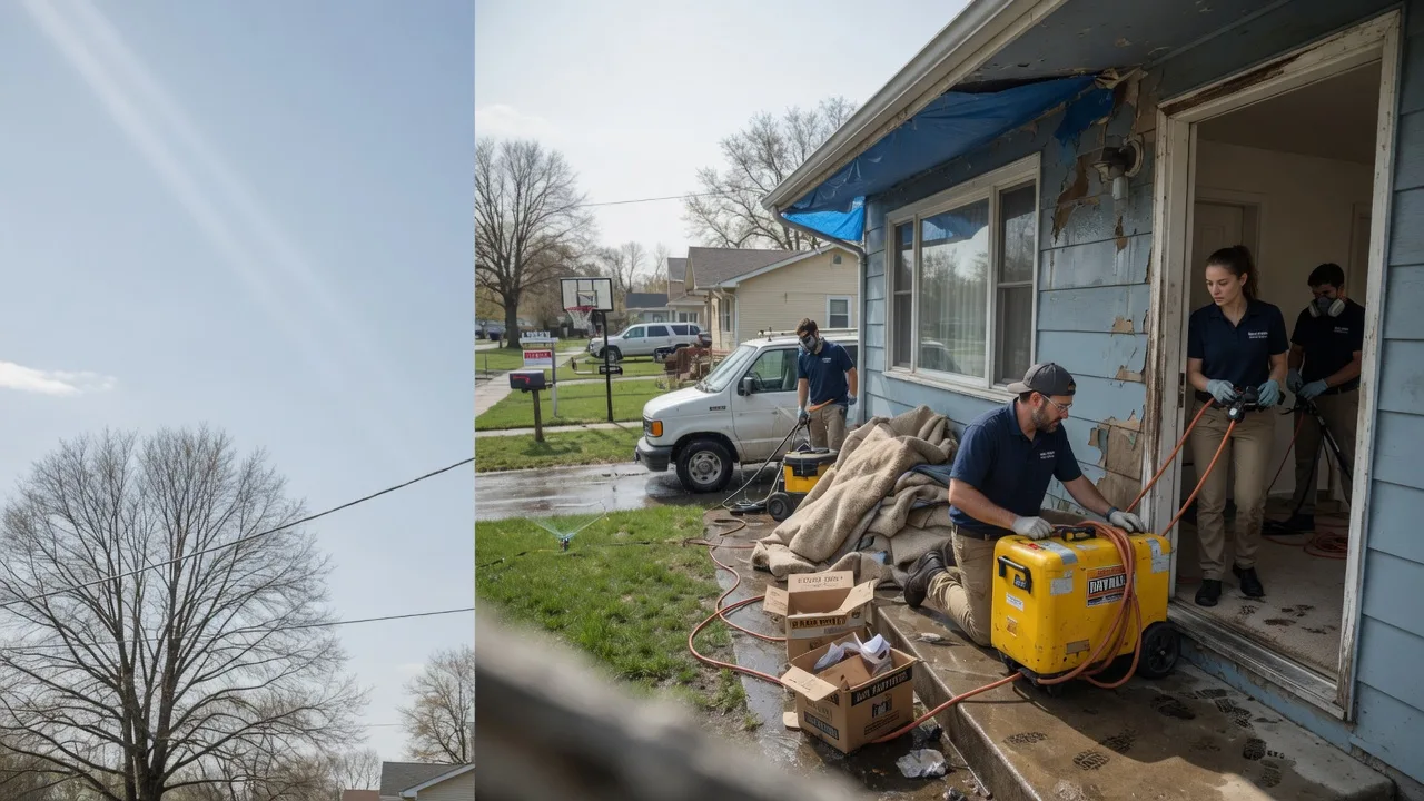 Basement Flood Cleanup in Midlothian, TX near me